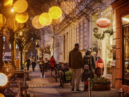 Weihnachtliche Viktoriastadt