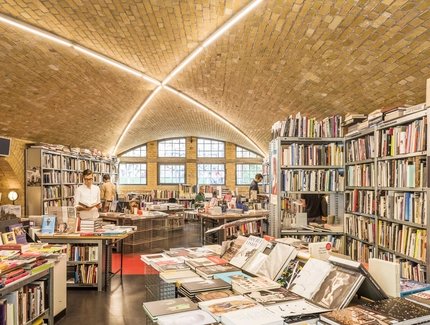 Librería Bücherbogen en la plaza Savignyplatz de Berlín