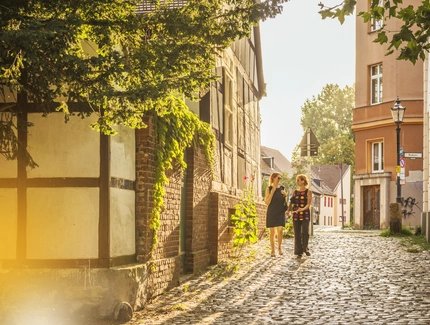 Kolkviertel in der Altstadt Spandau in Berlin