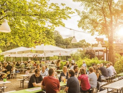 Café SCHOENBRUNN im Volkspark Friedrichshain