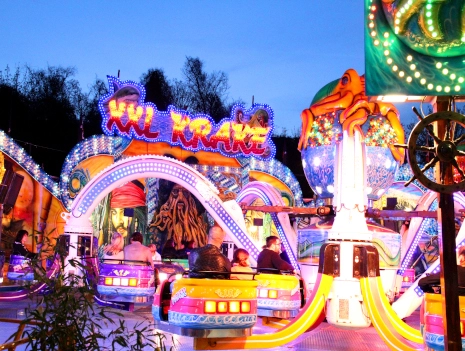 Berlin autumn fun fair