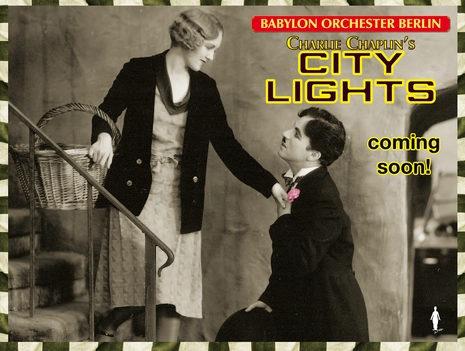 Chaplin's City Lights live with Babylon Orchester Berlin