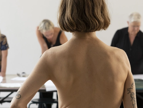 Life drawing at Haus Bastian!