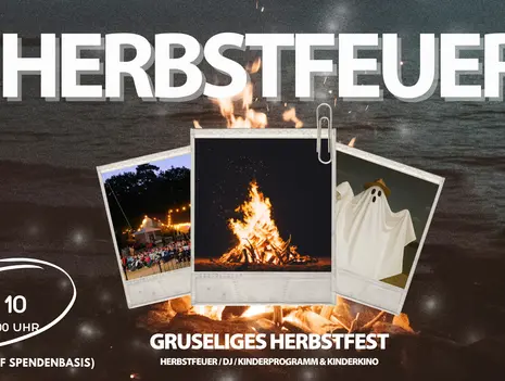 Autumn Bonfire & Spooky Fall Festival at the Beach