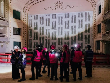 Tour of the Main Building Construction Site