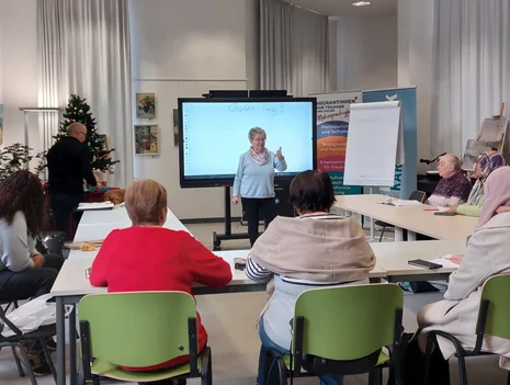 German course with Iduna