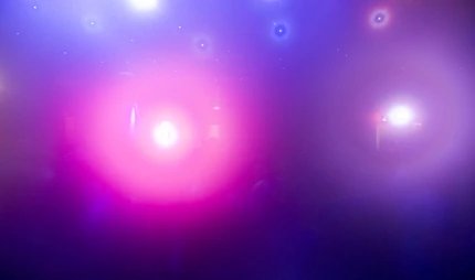 Lichtshow im Club Horst Krzbg