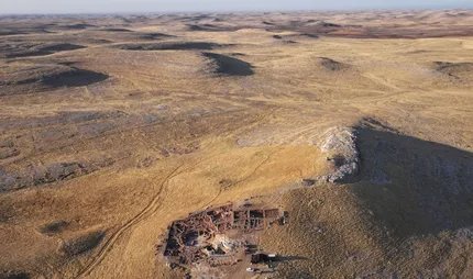 Luftbild von Karahantepe