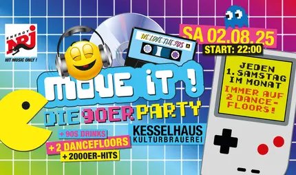 VISUAL Move iT! - die 90er Party