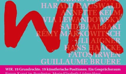 Veranstaltungsplakat WIR