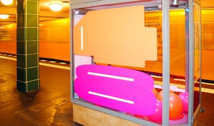 KMS-Vitrine, 48h Neukölln 2024
