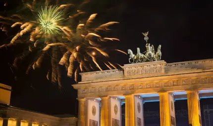 Silvester am Brandenburger Tor