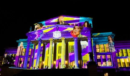 Illumination zum  Festival of Lights, Berlin