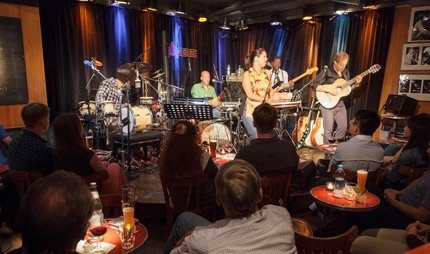 A-Trane Bühne und Publikum