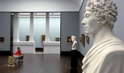 L’Ancienne Galerie Nationale de Berlin (Alte Nationalgalerie) : salle Karl Friedrich Schinkel