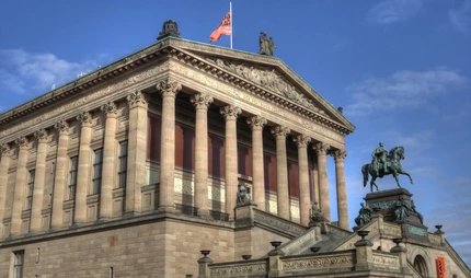 Ancienne galerie nationale sur l'île aux musées de Berlin