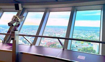 Aussichtsplattform im Berliner Fernsehturm