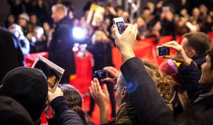 Berlinale: Fotografen am roten Teppich