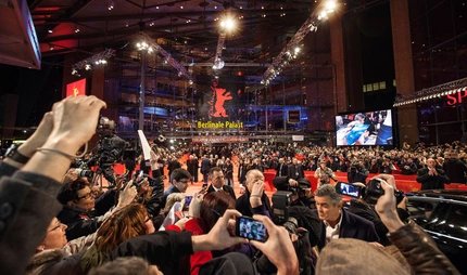 Roter Teppich vor dem Berlinale Palast i Berlinale