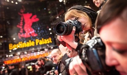 Vor dem Berlinale Palast Berlinale