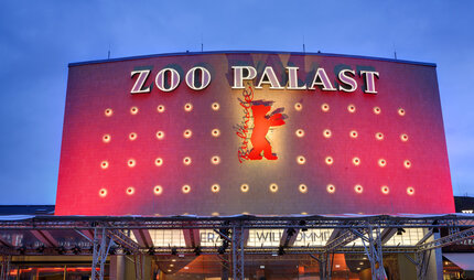 Berlinale - Facade of cinema  Zoopalast