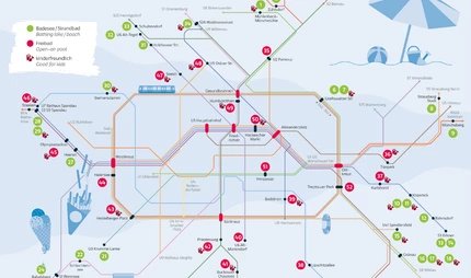 Berlin Badekarte