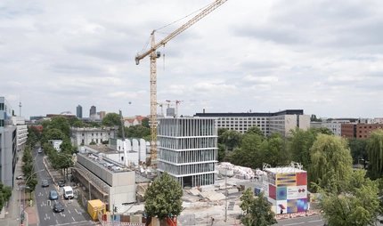 Bauhaus Archiv Baustelle