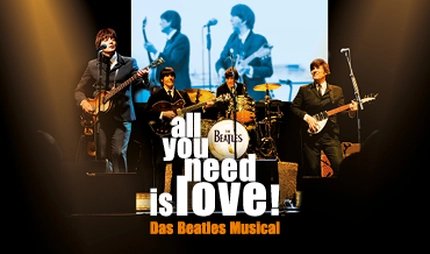 Das Erfolgs-Musical über die Geschichte der Beatles im Estrel-Showtheater