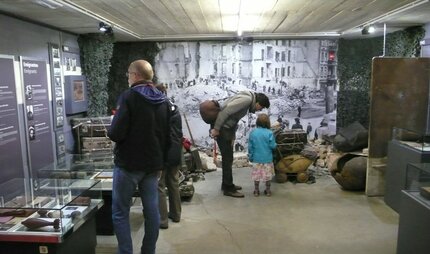Berlin-Story-Museum mit Besuchern