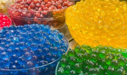 Boba Fruit Pearls for Bubble Tea Boba Fruit Pearls for Bubble Tea