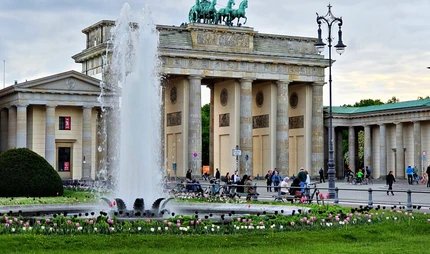 Tulpen am Brandenburger Tor