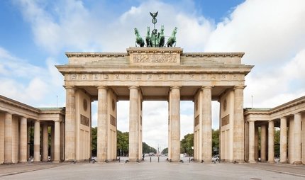 Brandenburg Gate, in Berlin, Germany