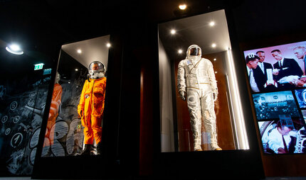 Viajes espaciales en el Museo de la Guerra Fría de Berlín