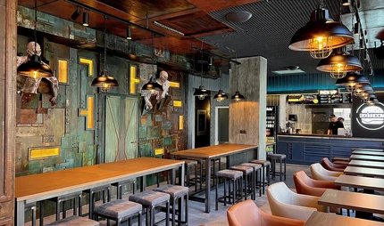 Restaurant im EXITROOM Berlin