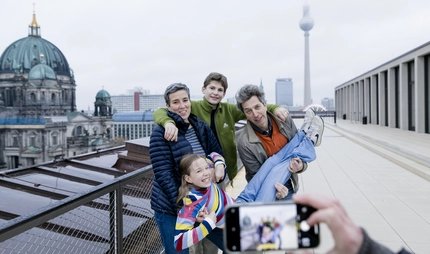Family at the Humboldt Forum Berlin Family at the Humboldt Forum Berlin