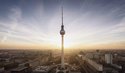 Panorama von Berlin mit Fernsehturm