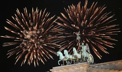 Berlin Celebrates New Year's Eve 2013