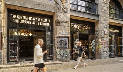 Eingang des Museums Fotografiska