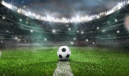 Fußball im Stadion