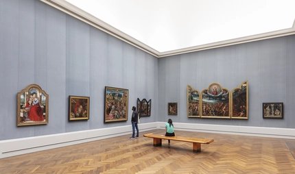 Saal der Gemäldegalerie Berlin