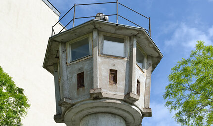 GDR watch tower at Potsdamer Platz, Berlin