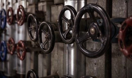 Technik im Heizkraftwerk Klingenberg