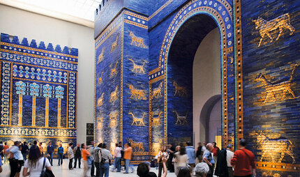 Ishtar Gate at the Pergamon Museum Berlin 