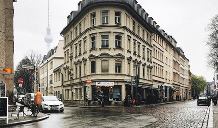 Photo: view into the Große Hamburger Straße