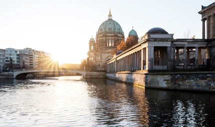 Museum Island Berlin in Autumn