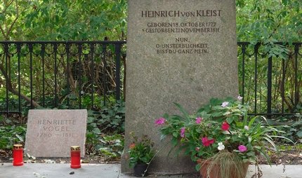 Kleist's grave in Berlin
