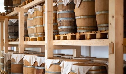 The products of Mimi Ferments during fermentation in wooden barrels