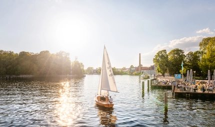 Die Müggelspree in Friedrichshagen