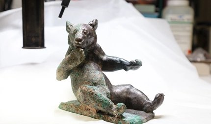PETRI Berlin, Bronzebär Ausgrabung Molkenmarkt Berlin PETRI Berlin, Bronzebär Ausgrabung Molkenmarkt Berlin