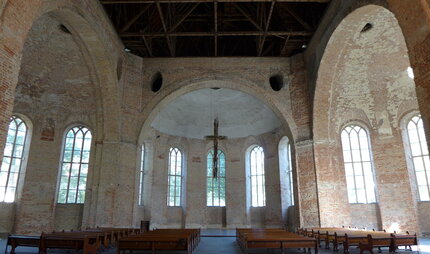 Vista interior de la iglesia parroquial 